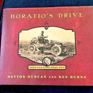 KEN BURNS Horatio’s Drive Ken Burns & Dayton Duncan HC Book w DJ PBS Vintage